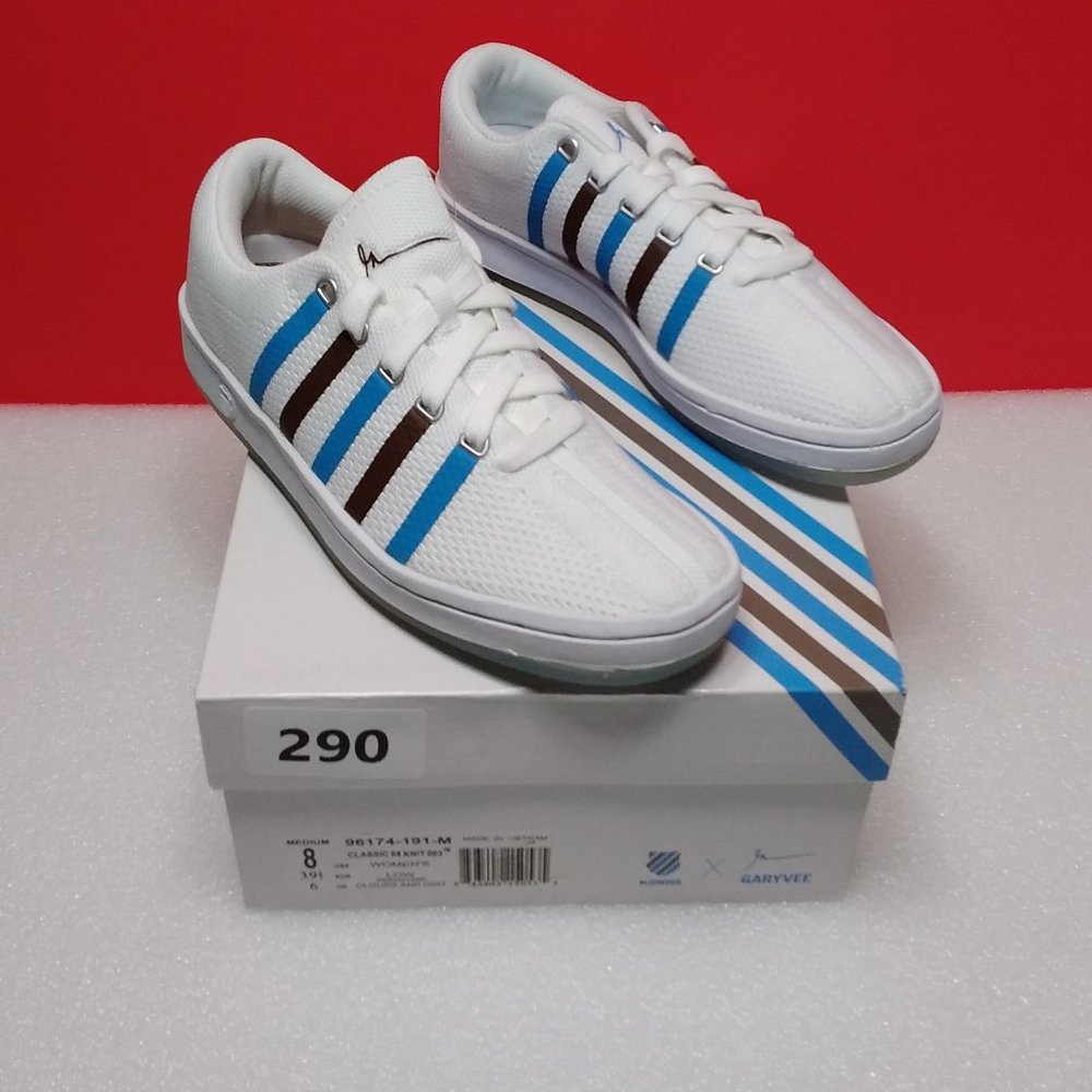 K-SWISS GARY VEE 003 CLAS 88 KNIT LOW WOMEN´S SIZE- 8 COD/290 - Picture 6 of 12